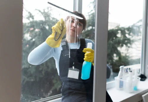 Nettoyage de vitres intérieures et extérieures à Neuve-Chapelle